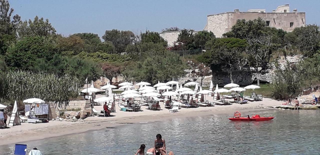 Bilocale Punta Rosa - Fronte Spiaggia オートラント エクステリア 写真